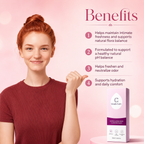 Vinativ® V-Fresh Gel - Natural Herbal Intimate Care for Women, Hydrating & Moisturizing Formula, Daily Comfort & Freshness, pH Balanced Support