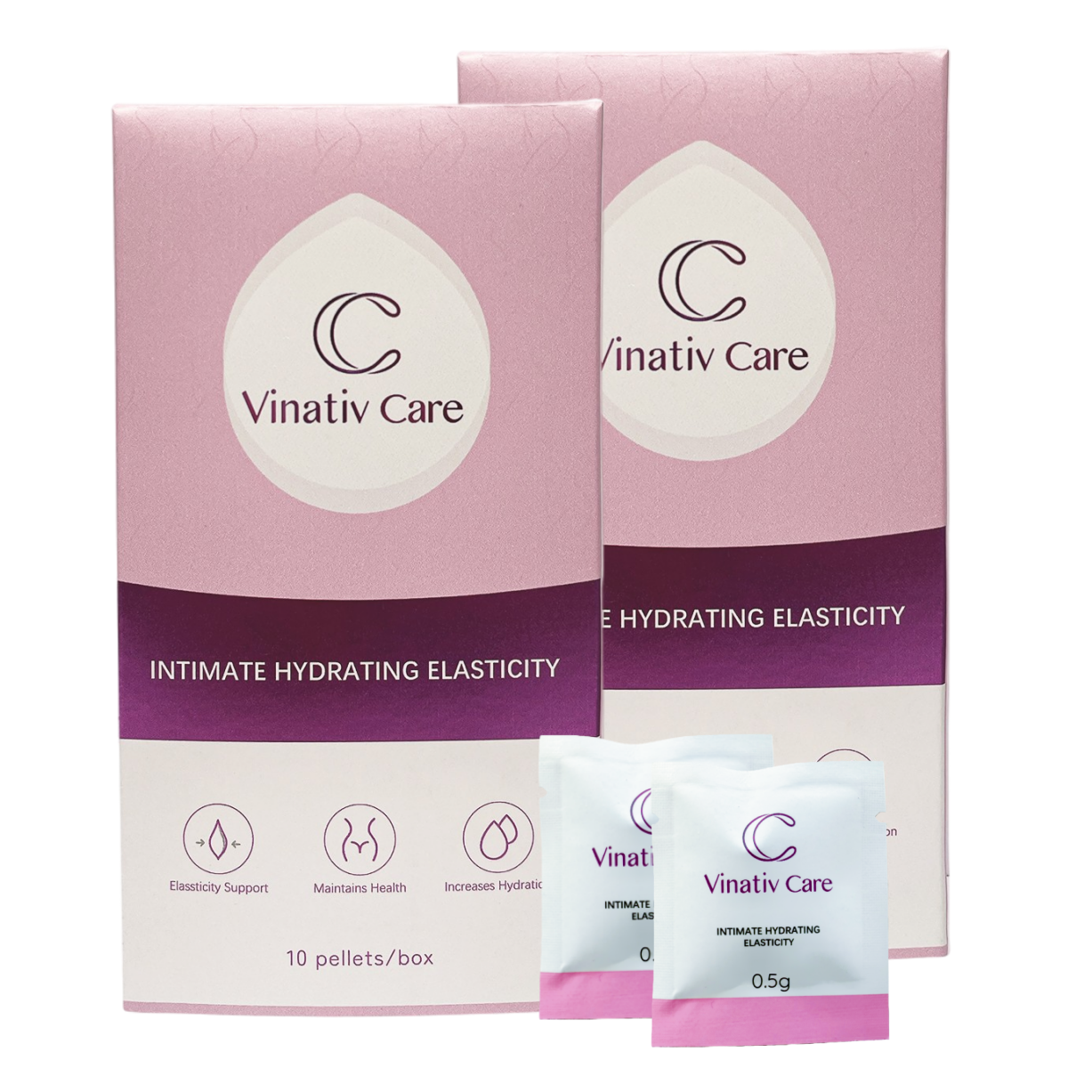Vinativ® Plant-Based Gel Beads – Tightening & Hydrating, pH Balanced & Odor Removal, Deep Nourishment for Fresh, Confident & Empowered Women