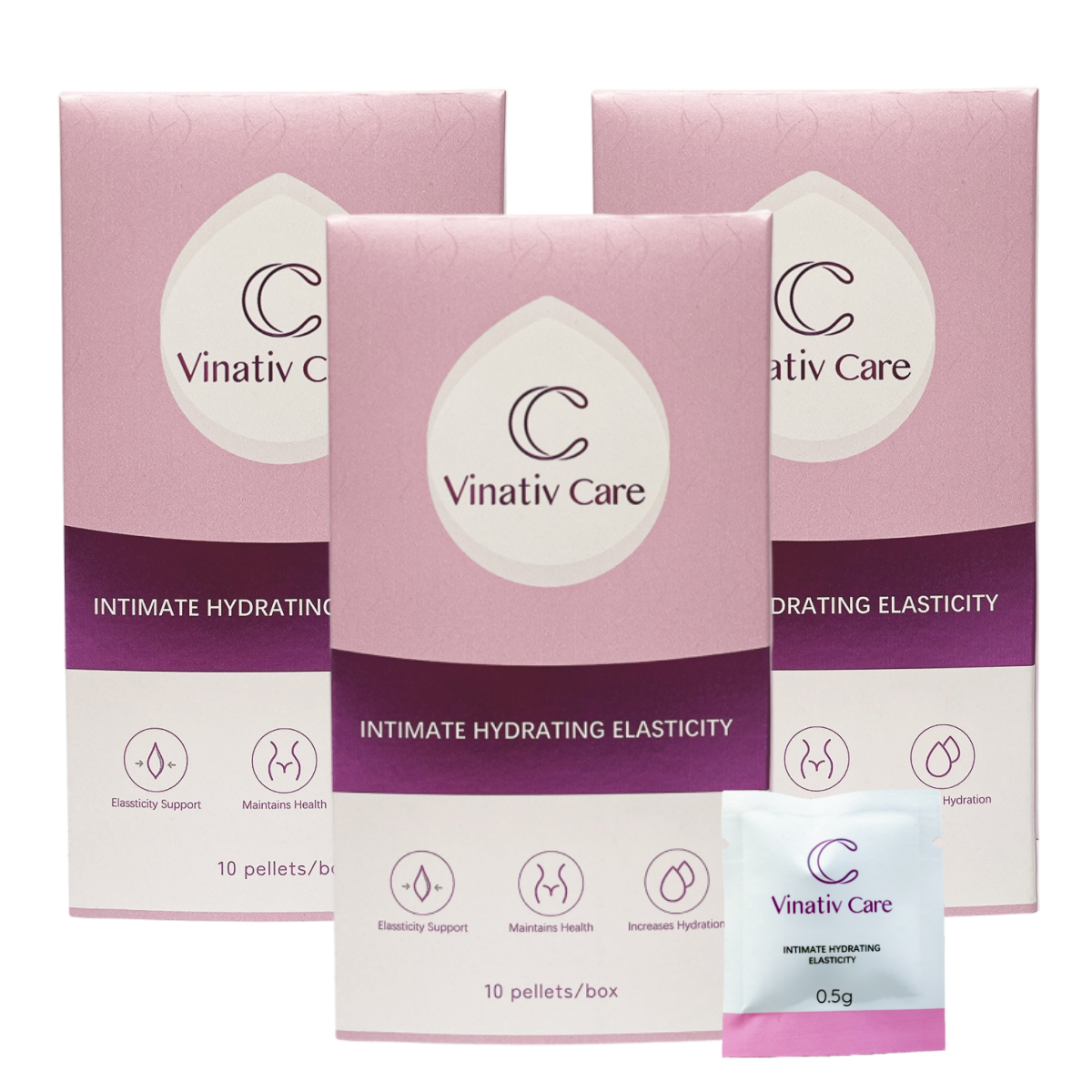 Vinativ® Plant-Based Gel Beads – Tightening & Hydrating, pH Balanced & Odor Removal, Deep Nourishment for Fresh, Confident & Empowered Women