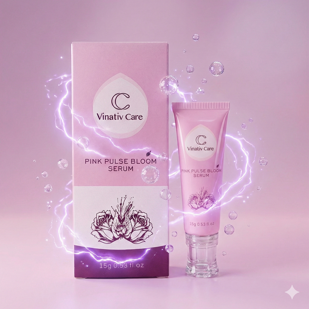 New Arrival Vinativ® Feminine Intimate Care Pink Pulse Bloom Serum | Sensory Awakening & Radiance Complex ｜Enhances Radiance, Refines Texture& Delicacy