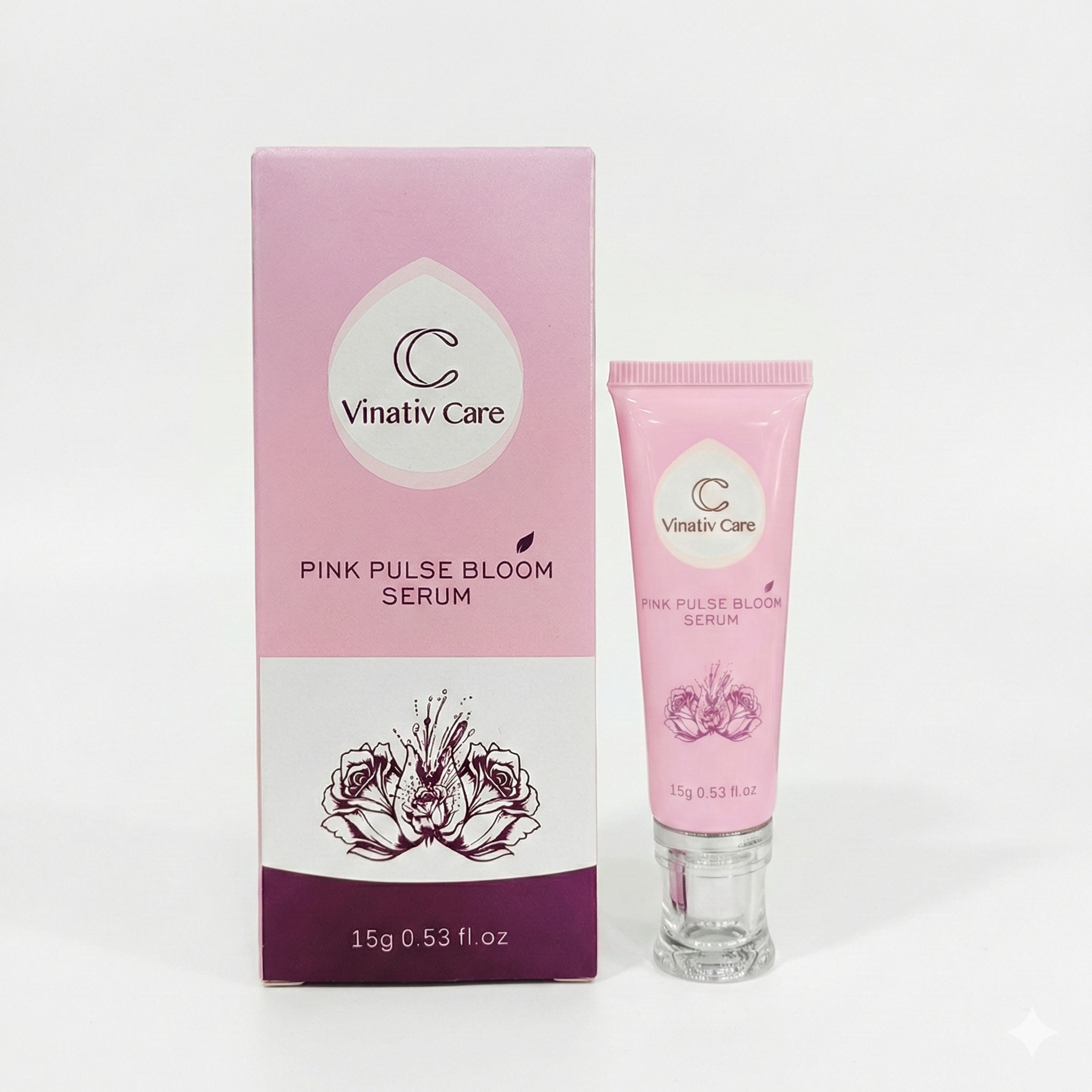 Vinativ® Feminine Intimate Care Pink Pulse Bloom Serum | Sensory Awakening & Radiance Complex