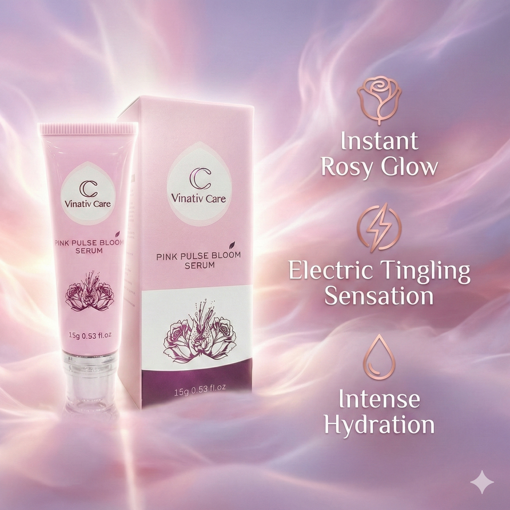 Vinativ® Feminine Intimate Care Pink Pulse Bloom Serum | Sensory Awakening & Radiance Complex