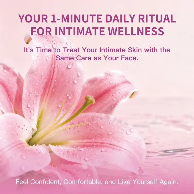 Vinativ Care® All-Natural V-Fresh Gel - Herbal Intimate Care for Women, Firm & Hydrated, Comfort & Radiance, Daily Freshness, PH Balance & Odor Control