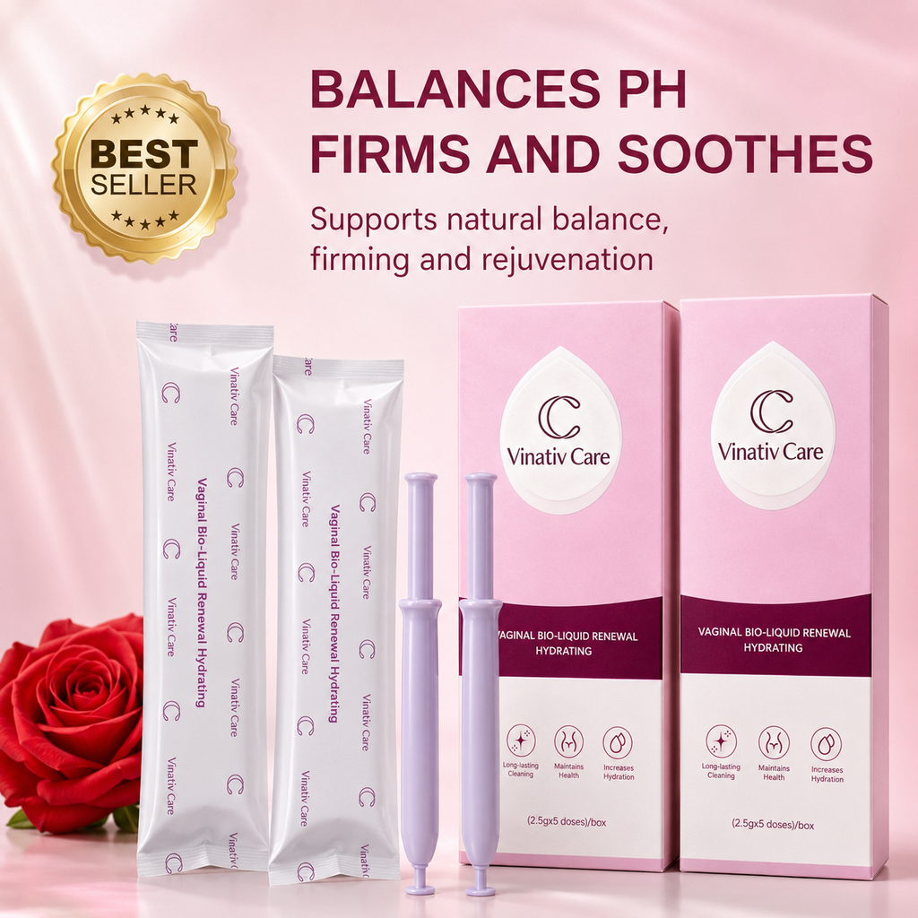 Vinativ® V-Fresh Gel - Natural Herbal Intimate Care for Women, Hydrating & Moisturizing Formula, Daily Comfort & Freshness, pH Balanced Support