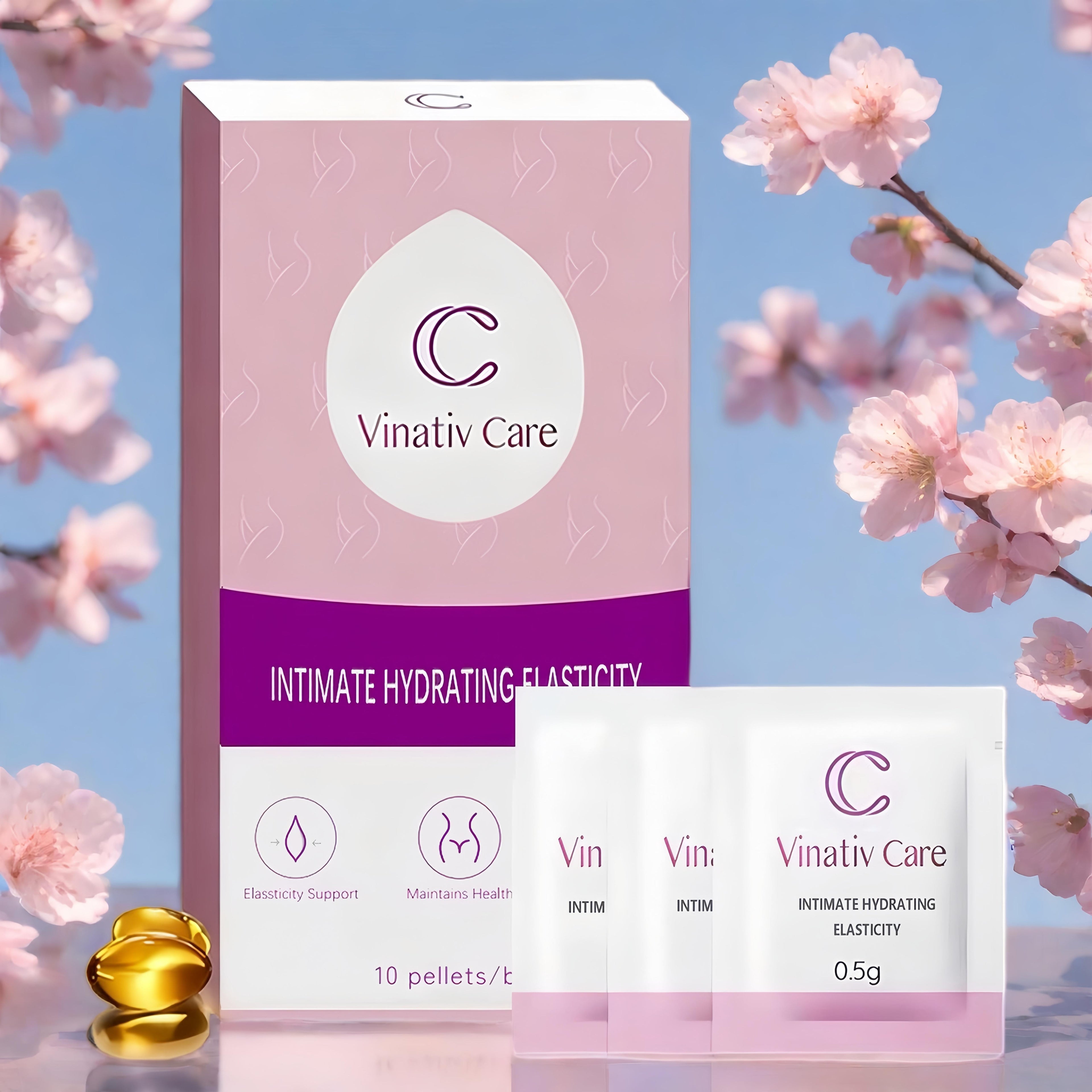 Vinativ® Plant-Based Gel Beads – Tightening & Hydrating, pH Balanced & Odor Removal, Deep Nourishment for Fresh, Confident & Empowered Women