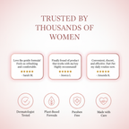 Customer reviews and trust badges